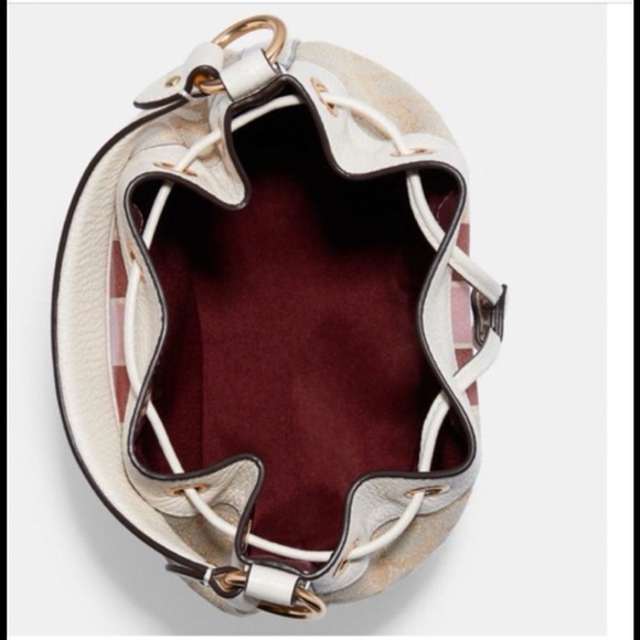 Coach Bucket Bag Dempsey Drawstring - Picture 3 of 10